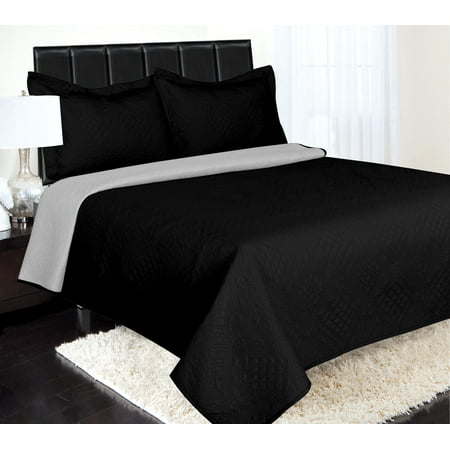 gray quilt king reversible erika king blackg piece reversible solid swirling medallion pattern design stitched bedding coverlet gray quilt king reversible erika king blackg piece reversible solid swirling medallion pattern design stitched bedding coverlet